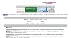 Desktop Screenshot of freeware-exchange.com
