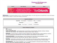 Tablet Screenshot of freeware-exchange.com